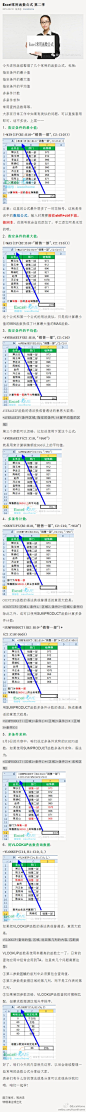 Excel常用函数公式 第二季