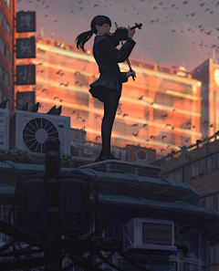 吃饭不（采集到插画2场景-故事