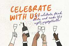 创意卡通趣味手写涂鸦英文字体包procreate海报标题ps设计素材-淘宝网