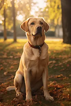 拉布拉多幼犬晒太阳