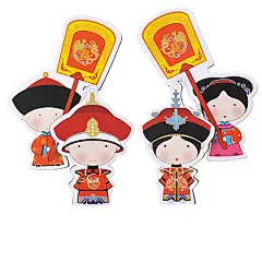 【淘宝婚庆】故宫婚庆用品 结婚回礼 创意礼品 帝后婚庆冰箱贴