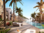 Mangroovy – El Gouna – Beach Residences : Mangroovy Beach Residences in El Gouna, Egypt - 3d / CGI photrealistic marketing visuals of the luxurious beach resort by xoio