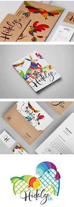 2014伊达尔戈州博览会VI设计 - 中国平面设计网