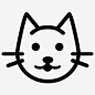 猫小猫宠物图标_88ICON https://88icon.com 猫 小猫 宠物 胡须