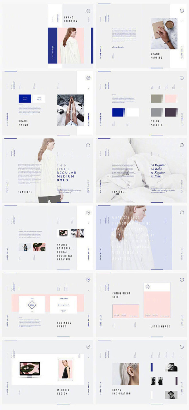 优秀优简约杂志版式设计 ​​​​