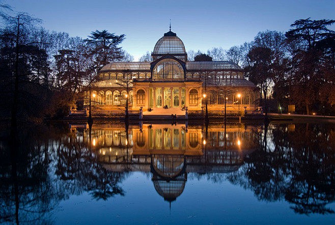 马德里丽池公园水晶宫（Palacio d...