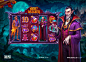 dracula van helsing concept art Character design  ILLUSTRATION  slot gambling Game Art mobile game slot game