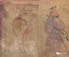 洛陽兩漢彩畫 | 燒溝西漢墓M61壁畫-图片 -