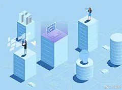 74款手绘等距2.5D立体5G通讯人物互联网AI矢量插画设计素材
O网页链接 ​​​​