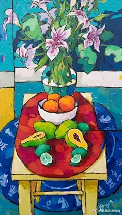 色彩装饰画#遇见艺术#中国少儿美术教育超话#每日一画##创意手工##创意手工##插画分享##少儿美术教程参考# 2临沂 ​​​​