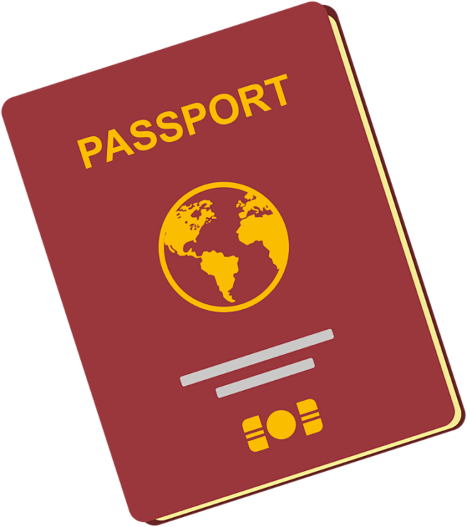 卡通护照PNG免抠素材模板 高清PNG图...