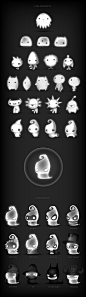 Darklings : Graphic Design and Illustration for Darklings / iOS game.Website: http://mildmania.com/darklingsFacebook: http://facebook.com/darklingsgameAppStore: https://itun.es/i6Fp6fd DARKNESS IS COMING