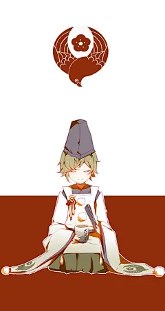 【侵删致歉，转采请勿擅自删除tag及图片来源】pixiv id=49454420 #刀剑乱舞# #莺丸# #二次元# #动漫帅哥# #壁纸# #屏保#@北坤人素材