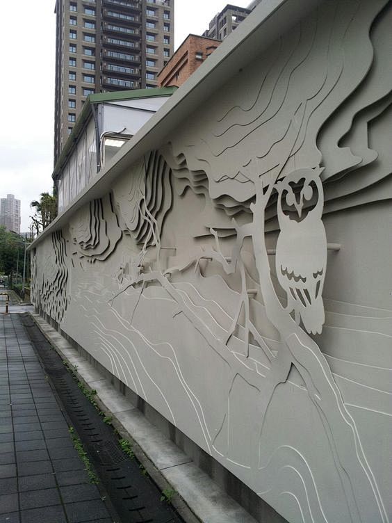 outsite wall