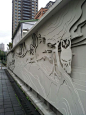 outsite wall