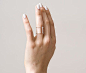 以色列Knobbly工作室 个性方形开口指节戒指 纯银/银镀玫瑰金现货