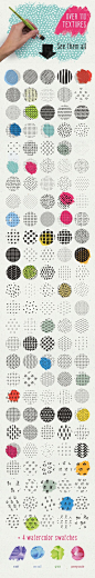 HandSketched Seamless Pattern Pack by Vítek Prchal on Creative Market: 