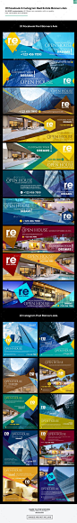 10 Facebook Cover & 10 Instagram Real Estate Post Banners Ads  — PSD Template #rent #property • Download ➝ https://graphicriver.net/item/10-facebook-cover-10-instagram-real-estate-post-banners-ads/18124712?ref=pxcr