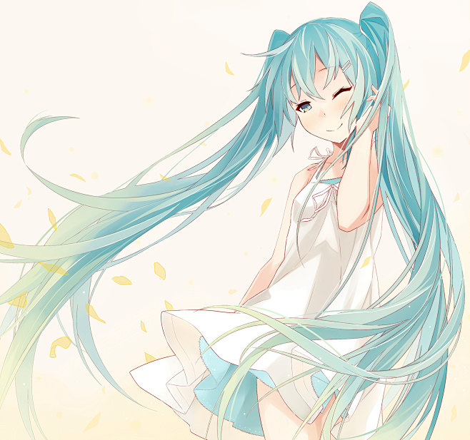 miku~ （可放大） #初音未来# #...