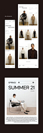 Clothing different Ecommerce minimal Poster Design typography   UI/UX Unique Web Design  Website