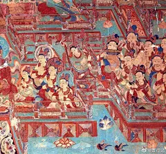 敦煌石窟壁画之佛教殿堂中的天宫乐舞

#带着微博去旅行##值得去##壁画##敦煌# @邵彦shaoyan @古建筑bot @杨杰垄上行 @萧牧之 @大侠带你看古建 @金俊音 @寒鲲 @博物馆的那些事儿 @老邪新楦儿 @鸿慈永祜 @刘江岭 ​​​​