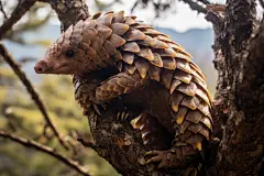 保护野生动物特化物种穿山甲