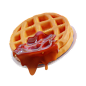 Waffle 3D Illustration