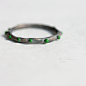 代购 西班牙原创设计师SarahR 手工纯银戒指 经典清新 春天的嫩绿 波点 新款 2013 正品