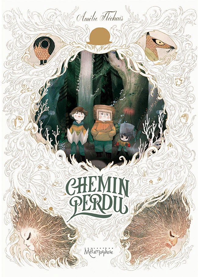 "Chemin Perdu" 法国儿童书...