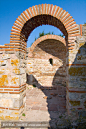 老教堂在Nessebar，保加利亚。教科文组织世界遗产
Old church in Nessebar, Bulgaria. UNESCO World Heritage Site