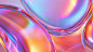 iridescence colorful abstract holographic liquid bg :: Behance