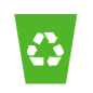 recycling bin green icon www.iconpng.com