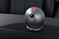 The Tmall Genie dashcam puts an Apple HomePod Mini-inspired smart camera in your car - Yanko Design : Sitting on your car's dashboard like a little minion, the Tmall Genie Dashcam is a bunch of things - it's a speaker, a voice AI, and a dashcam that captu
