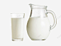 牛奶 玻璃杯 饮料 元素 免抠png 设计图片 免费下载 页面网页 平面电商 创意素材