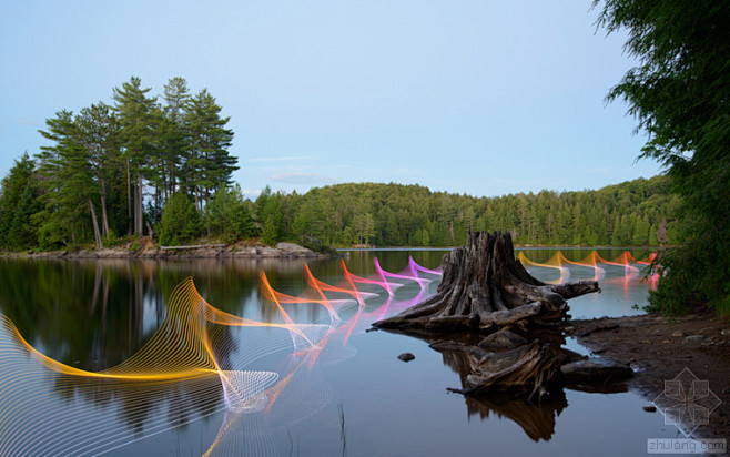 加拿大水上LED灯光艺术展-3
