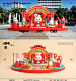 3D c4d cartoon Character design  chinese new year cute new year 吉祥物 新年