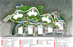 小蘑菇ci采集到景观表现-平面-自然形态