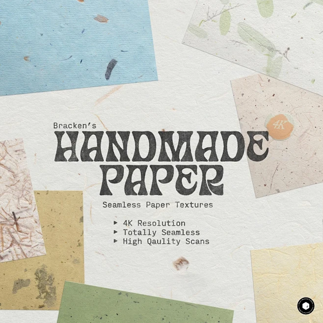 Handmade Paper⎪76张波西米亚无缝纸张纹理-花瓣网