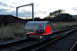 hehe envisions urban railroad surfing vehicles of the future