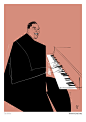 Portrait in Jazz : 55 illustrations. Tribute to Haruki Murakami and his book Portrait In Jazz.