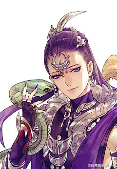 白梅采集到手绘
