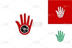 采购产品击掌音乐标志模板设计矢量，会徽，设计概念，创意符号，图标