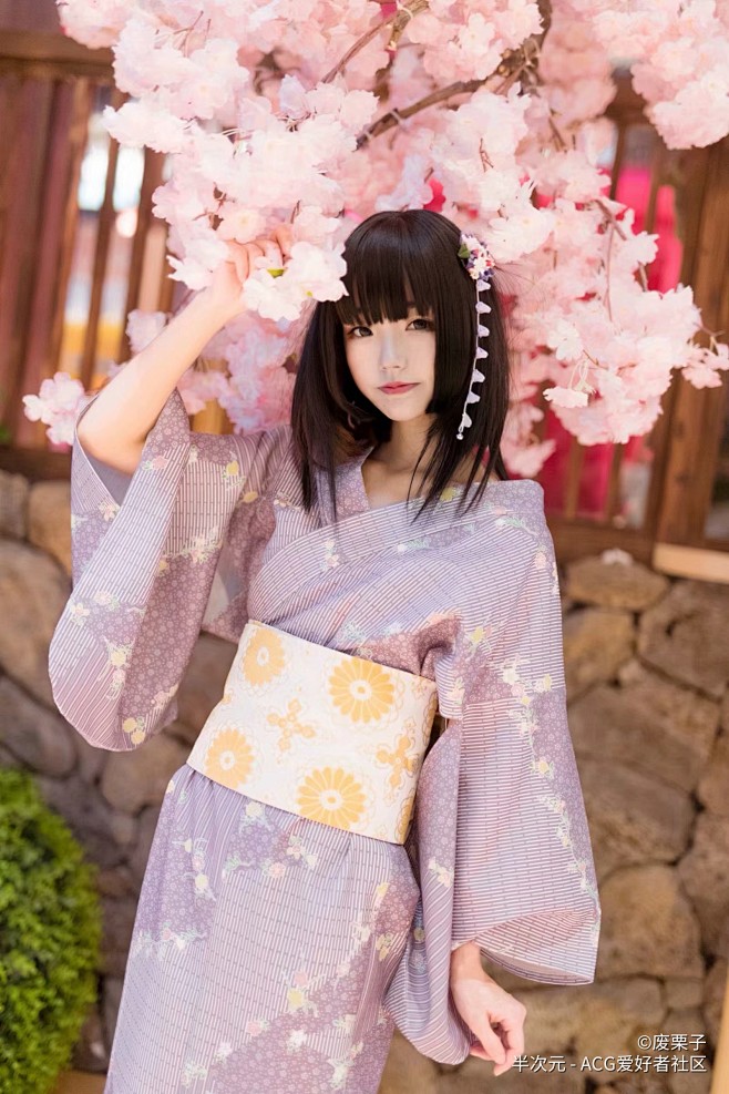 #_旧时光是个美人##和服##浴衣##日...