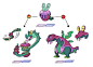 Regional Applin, Wrapple and Appletox by JWNutz on DeviantArt
