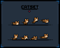 Catset by seethingswarm : Pixel-art cat sprite pack