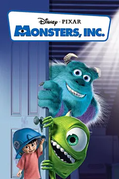 怪兽电力公司 Monsters, Inc. (2001) 正式海报 (1000×1500)