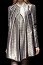 Beautifully structured jacket - tailored metallics; sophisticated futuristic fashion details // Yiqing Yin