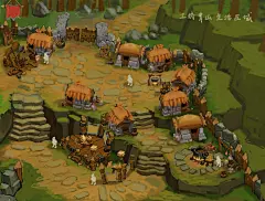 场景设定_青山场景设定_作品编号:803077_高清CG插画、原画下载_千画网588art.com