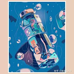 舒适配色的扁平插画设计，太美了 : Nuria Boj毕业于爱丁堡纳皮尔大学平面设计专业，她的插画风格大胆、有趣丰富多彩，色彩运用也是非常高级，在色彩上用色果断，在线稿的练习上也很下功夫，给人一种很舒适的自然感她使用的技巧是比较容易学习的。她…