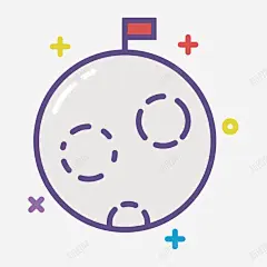 卡通航空航天地球日载人宇宙矢量图 免抠png 设计图片 免费下载 页面网页 平面电商 创意素材
